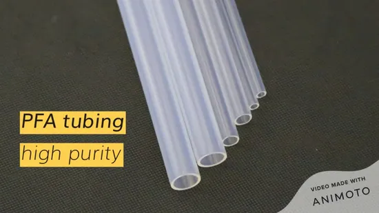 Xhnotion Pneumatic Transparent High Purity Fluororresin Tubing, PFA Tubing