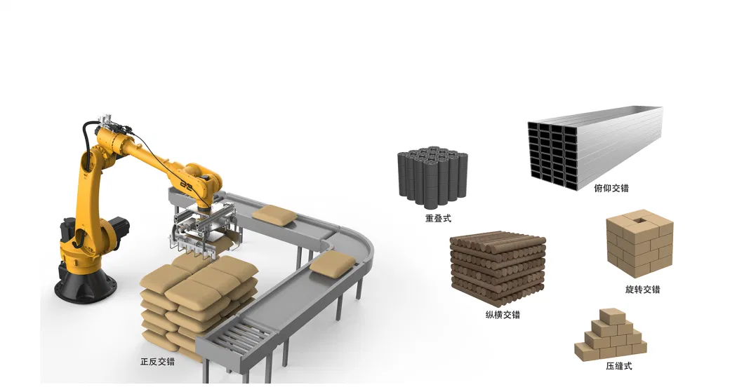 Ae Air20-a 20kg 6-Axis Industrial Robot Palletizing Robot 1702mm Reach Precisions Robots Robot Welding Manipulator