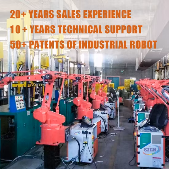 Manipulador robótico industrial automático de la mano del brazo robótico del robot mecánico de soldadura de manipulación de 4 ejes