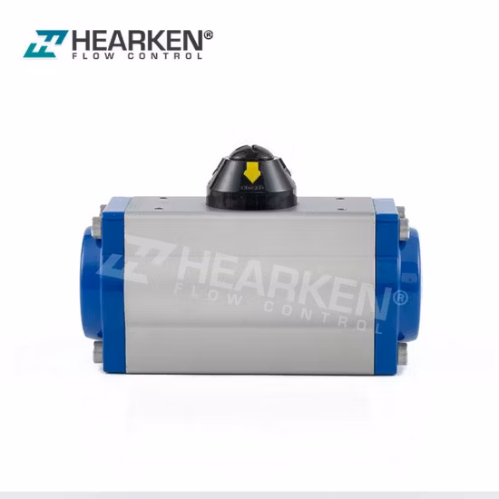 Actuador neumático de simple efecto para válvula de bola y válvula de mariposa